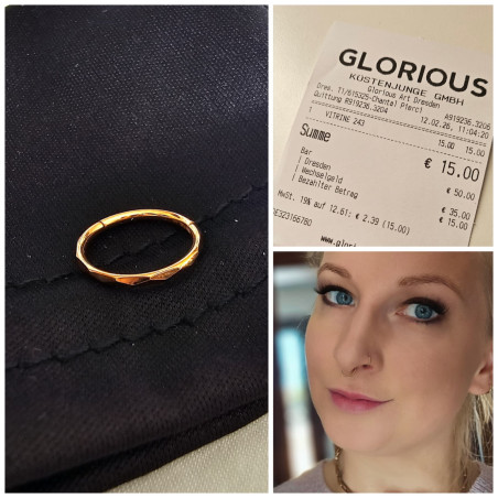 Neues Septum Piercing