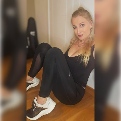 Sportleggings mit transparenten Details