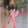 Gestreifte XMAS Socken